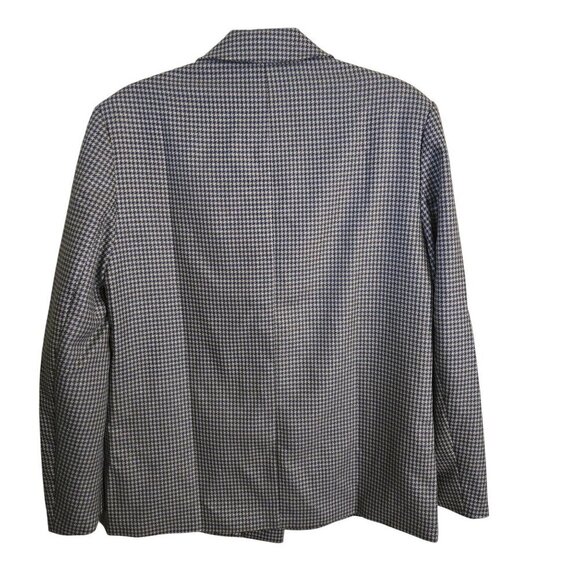 TRNY Oversized Relaxed Fit Mini Multi Colored Houndstooth Blazer Size M - Picture 3 of 13